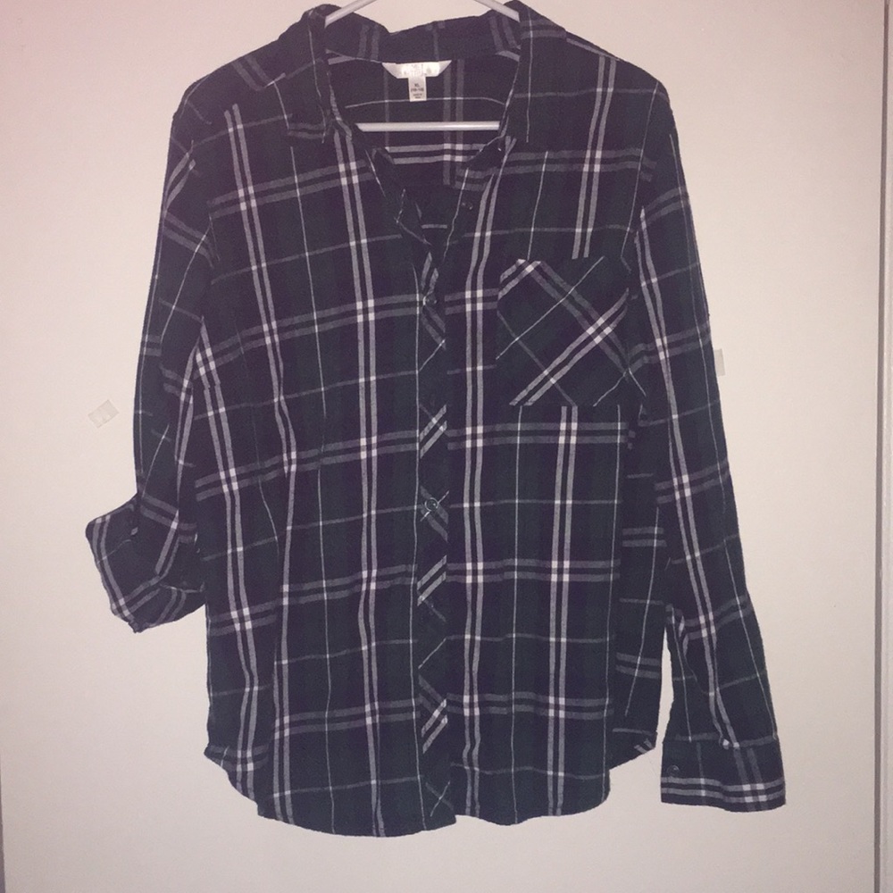 Green flannel